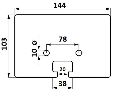 [1317480C2.012] CUPA CAUCIUC LANT TUR 144x102