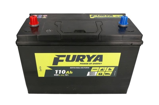 [BAT110/950L/HD/FURYA] ACUMULATOR FURYA 12V 110Ah 950CCA