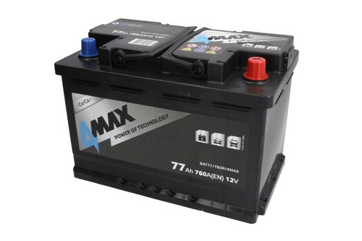 [BAT77/760R/4MAX] ACUMULATOR 12V 77AH 760A